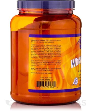 NOW Sports Whey Protein Powder - Dutch Chocolate Flavor - 2 lbs | High Quality Protein Supplement for Muscle Building & Recovery - International Shipping Available - Buy Online on GoSupps.com