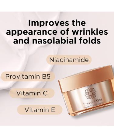 Perfect One Firming Facial Cream - Japanese Skin Care with Niacinamide Collagen & Hyaluronic Acid | All-in-One Moisturizer Serum Eye Cream & Mask - 1.76 oz (50g - Buy Online on GoSupps.com