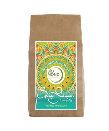ORGANIC Ginger Tea *Spicy Ginger* Biomond 150 g / Ayurveda / Ginger root cut / Raw food quality / Soul food from Bavaria