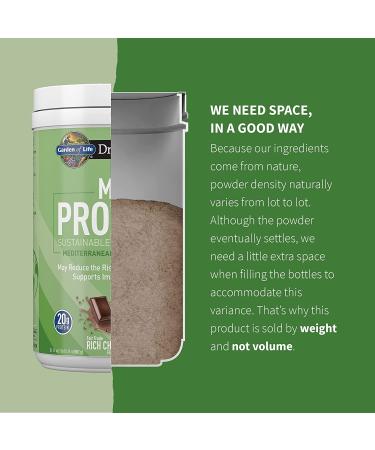 Buy Garden of Life MD Plant-Based Protein Powder - Rich Chocolate 31.11 oz | Sustainable Nutrition - Buy Online on GoSupps.com