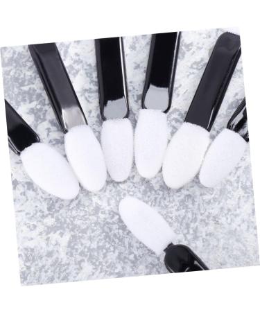 FOMIYES 400 Pcs Makeup Eyeshadow Brush Eye Shadow Brush Dual Sided Eyeshadow Brush Eyeshadow Applier White - Buy Online on GoSupps.com