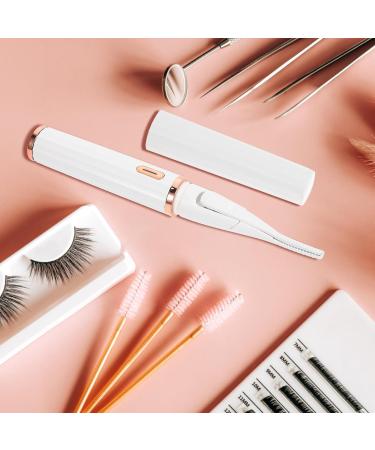 Beavorty 1 Set Heated Eyelash Curlers Heated Lash Curler Rechargeable Electric Eyelash Curler with Eyelash Brush for Women Girls - Buy Online on GoSupps.com