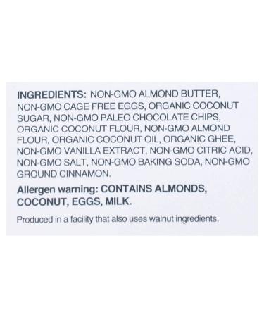 Lesserevil Grain Free Mini Cookies - Almond Butter & Chocolate Chip, 4.4oz - Buy Online on GoSupps.com