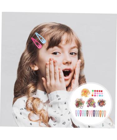 minkissy 4 Sets Children's Headgear Snap Clips Lovely Hair Rope Girls Hair Rope Small Hair Bangs Clips Girl Hair Infant Hair Accessories Kids Suit Hair Claws Baby Bow Tie Rubber Band Mini - Buy Online on GoSupps.com