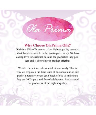 Ola Prima Lemongrass Essential Oil 4oz - Pure 4 Fluid Ounces Lemongrass Oil - Buy Online on GoSupps.com