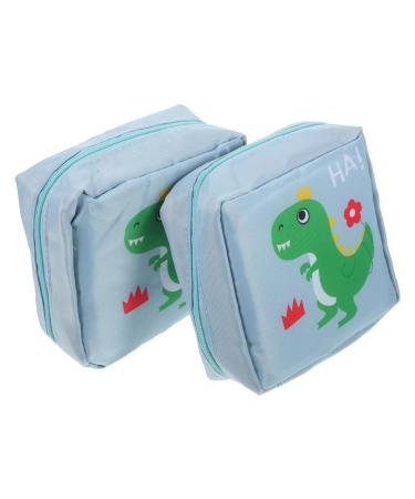 IWOWHERO Period Pad Pouch 2pcs Aunt's Towel Storage Bag Women Tampon Bag Napkin Purse Pad Organizer Womens Toiletry Travel Bag Tote Bag Purse Tote Purse Decorative Period Bag Coin Pouch