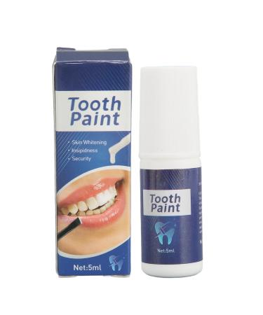 Tooth whitening color 2 pieces 5 ml tooth color immediate gentle white color for teeth tooth whitening sensitive tooth whitening for removing stains dental polish white