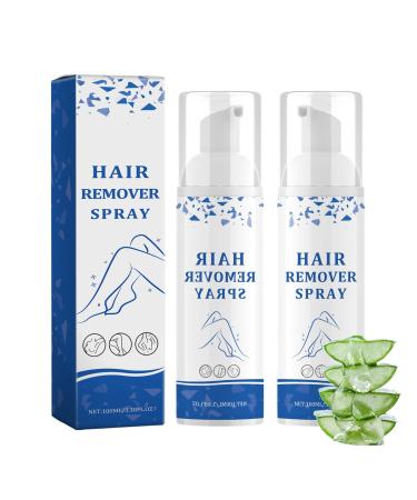 Lot de 2 mousses d pilatoires sans peinture pour le corps lib ration douce zone intime bras aisselles jambes tout le corps peau non irritante lissage rapide pour femmes et hommes 100 ml