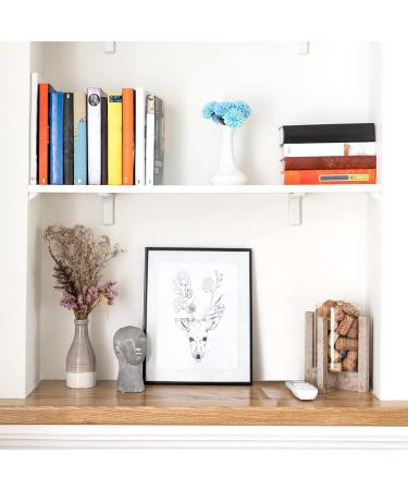 Betus 11x14 White Picture Mats - Acid Free, 1/16 Thickness, White Core, Bevel Cut - Pack of 10 Mats for 8x10 Pictures - Buy Online on GoSupps.com