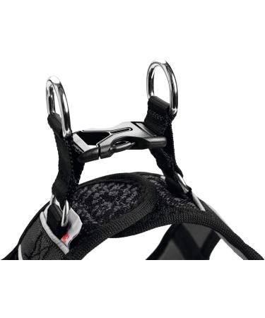 HUNTER Hilo Soft Comfort Harness XXS - Black Mesh Pet Harness for Small Dogs - International Shipping Available - Buy Online on GoSupps.com