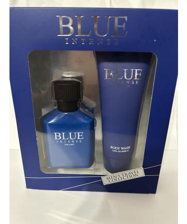 Generic Blue Intense Mens Travel Collection. Set of 2 pieces - Buy Online on GoSupps.com