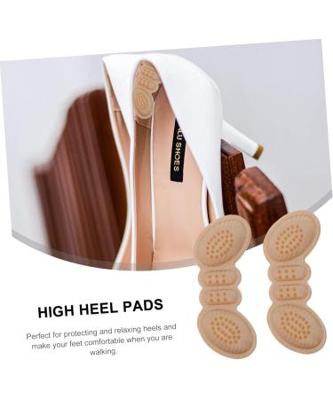 NOLITOY 12 Pcs High Heel Stickers & Insoles - Soft Ultra-Thin Heel Cushions for Women s Shoes | Comfortable Heel Inserts & Grips - Buy Online on GoSupps.com