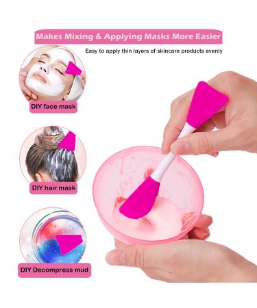 RamPula Silicone Face Mask & Bath/Shampoo Brush Combo for Body Exfoliation - Men and Women - Buy Online on GoSupps.com