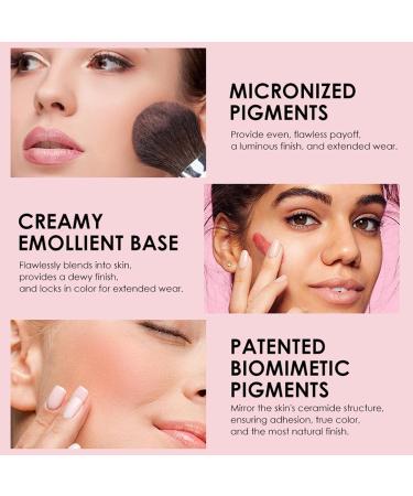 8 Colors Blush Palette Shimmer & Matte Blush/Highlighter Face Palette Highlight Cream Blush Makeup Palette - Buy Online on GoSupps.com