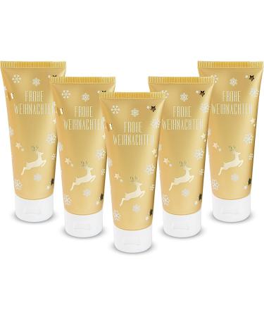  R mer Wellness Set of 5 aloe vera hand and nail creams with "Merry Christmas" inscription 75 ml - Buy Online on GoSupps.com