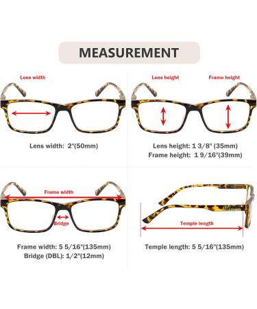 Eyekepper 4-Pack Reading Glasses for Men & Women | Stylish 2.0 Diopter Readers - International Shipping Available - Buy Online on GoSupps.com