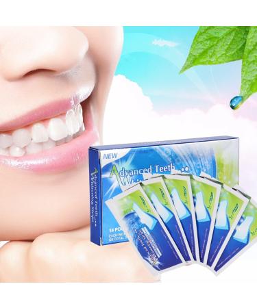 28 Pack Whitening Strips - Advanced NO-SLIP Teeth Bleaching Strips for Professional Results | Effective Dental Kit - Buy Online on GoSupps.com