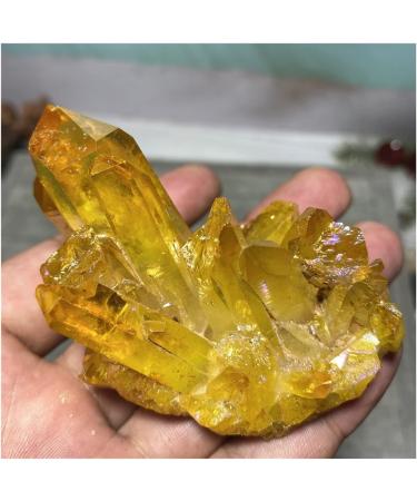 Gemstones and Crystals 60-105g Natural Stone Crystals Aura Cluster Specimen Gifts Quarts Reiki Room Garden Decor QINTINYIN Stone Mineral Specimen (Color : 56g) - Buy Online on GoSupps.com