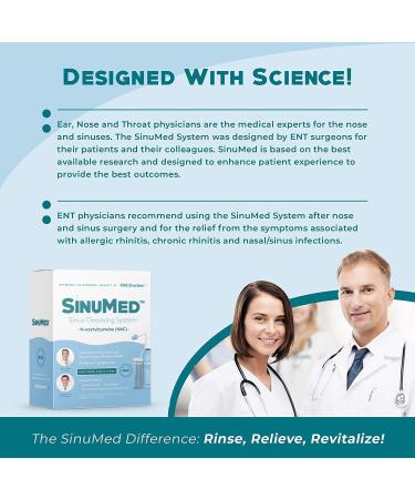 Sinus Cleansing System - Natural Relief for Sinus Congestion & Allergies | 14 Day Supply | Patent-Pending N-Acetylcysteine - 28 Packets - Buy Online on GoSupps.com