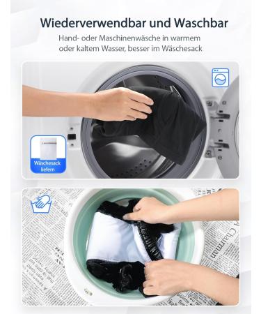 Men's Incontinence Pants - 3 Pack Washable Cotton Boxers with 300ml Absorbent Pad - Size S - Black - Buy Online on GoSupps.com