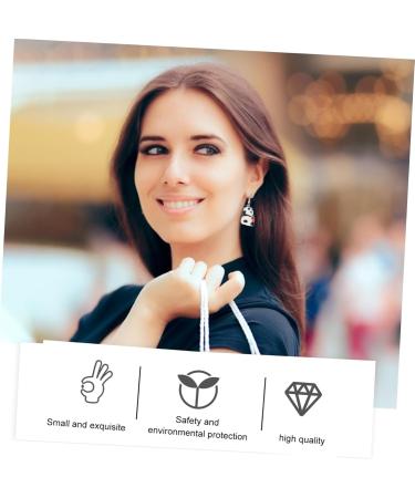 Hemoton 3 Pairs Simulation Panda Earrings fruit earrings statement earrings for women charming ear jewelries Assorted Color C 4.5x1.7cm - Buy Online on GoSupps.com