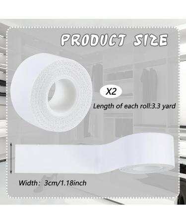Disposable Collar Protectors for Men's Shirts - 2 Rolls Sweat Pads Self-Adhesive Invisible Sweat Stain Guards - Buy Online on GoSupps.com