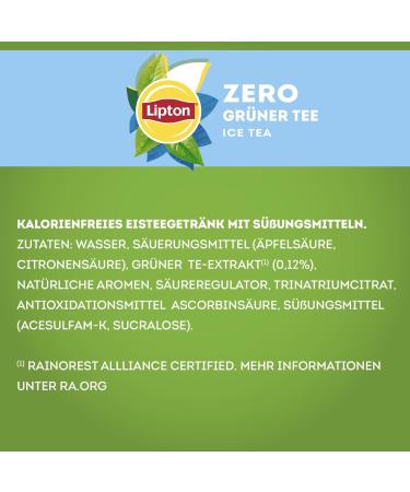 Buy Lipton Ice Tea Zero Green Tea Sugar-Free Iced Tea 6x1.5L | Best International Shipping - Buy Online on GoSupps.com