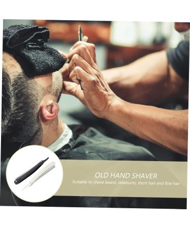 PopetPop 4-Piece Barber Razors for Men - Straight Edge Razor Blades & Manual Shaving Accessories - Buy Online on GoSupps.com