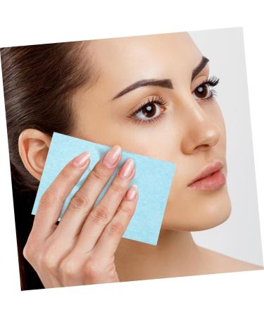 Angoily 500 Pieces Skin Pads Face Oil Absorbing Paper Face Oil Paper Handy Oil Absorbing Tissue Reusable Face Pads Oily Skin Paper Makeup Blotting Paper Oily Skin Care Cosmetic Oil Control - Buy Online on GoSupps.com