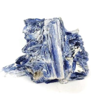 Natural Crystal Rough 1PC 150G-330G Natural Raw Cyanite Quartz Crystal Cluster Blue kyanite Rough Stone for Decoration Stone Mineral Specimen 1pc 215g-235g - Buy Online on GoSupps.com