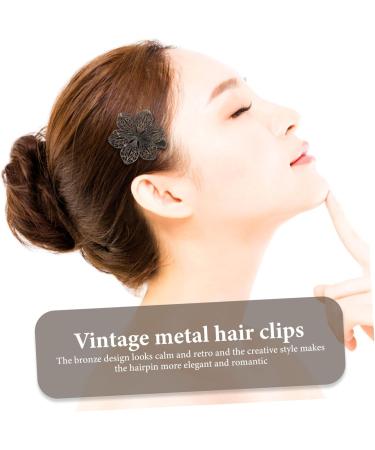 FRCOLOR Retro Hairpins hair European and American Victoria nostalgia french hair clips hair for women Vintage Metal Hair Clips Metal bride hairpin Barrettes - Buy Online on GoSupps.com