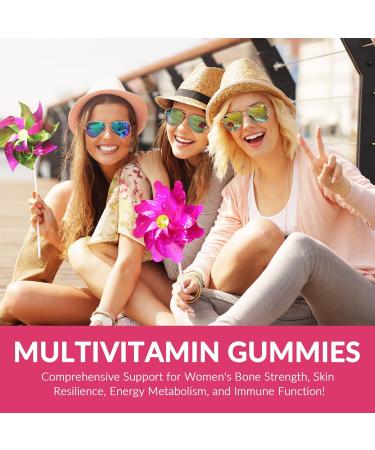 WEEVIT Methylated Multivitamin for Women Gummies Womens Multivitamin Gummy with Collagen Iron Omega-3 - Buy Online on GoSupps.com