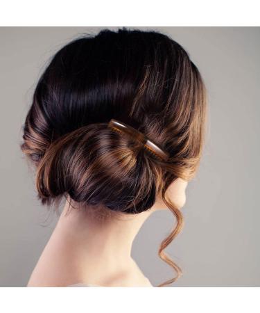 12Pcs Plastic French Twist Hair Combs Slides for Women and Girls - Decorative Hair Accessories, 11 and 23 Teeth - Buy Online on GoSupps.com