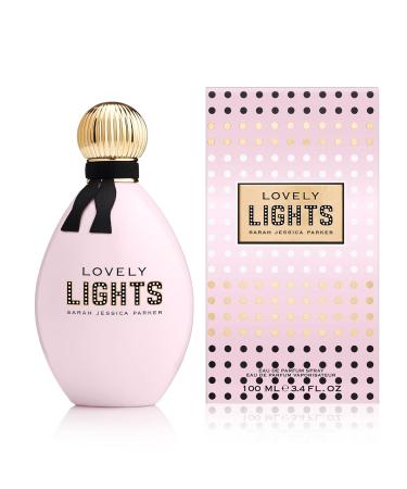 SJP Lovely Lights EDP Spray For Women - Alluring Upbeat Fragrance Inspired By New York City - Blend Of Floral Woody And Musky Notes - Honeysuckle Gardenia Amber And Sandalwood - 3.4 Oz Floral Orange Sandalwood 3.4 Ounce (Pack of 1) - Buy Online on GoSupps.com