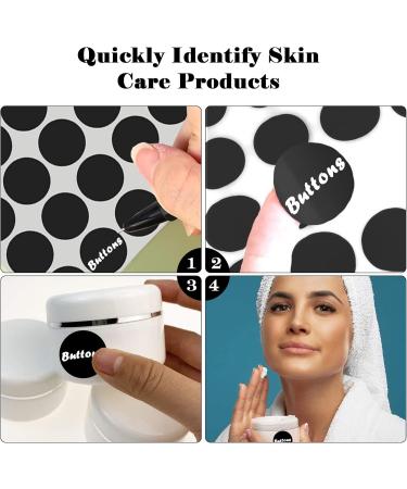 Draderch 12-Pack 50ml White Empty Jars with Lids - Ideal for Cosmetics Creams Lotions Essential Oils | Mini Spatula & Labels Included - Buy Online on GoSupps.com