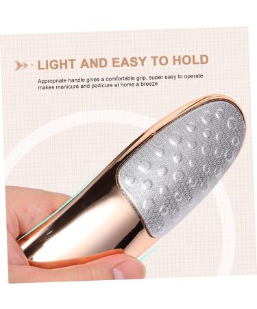 Ipetboom Foot Double-Sided Rubbing Board Stainless Steel Pearlescent Scrubber Foot Sander - Buy Online on GoSupps.com