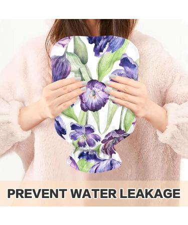 Buy Purple Tulip Hot Water Bottle with Cover - 2 Liter for Pain Relief Cramps & Comfort | International Shipping - Buy Online on GoSupps.com
