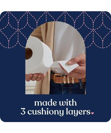 Quilted Northern Ultra Plush Toilet Paper with Sweet Lilac & Vanilla Scent, 6 Mega Rolls - 3-Ply Bath Tissue - Buy Online on GoSupps.com