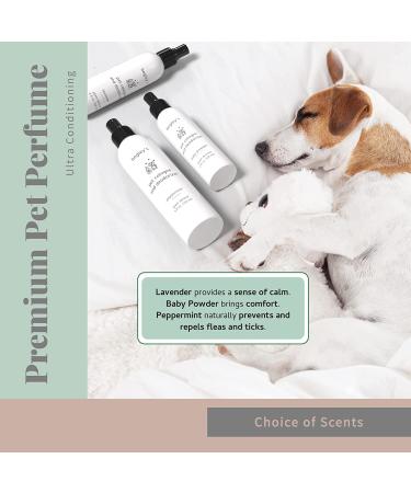 Begleys Natural Pet Cologne and Deodorizer - Premium Essential Oil Scented Dog Body Spray and Cat Perfume - Dog Grooming Spray and Pet Odor Eliminator - Cat Cologne Mist - Long Lasting 8 oz - Buy Online on GoSupps.com