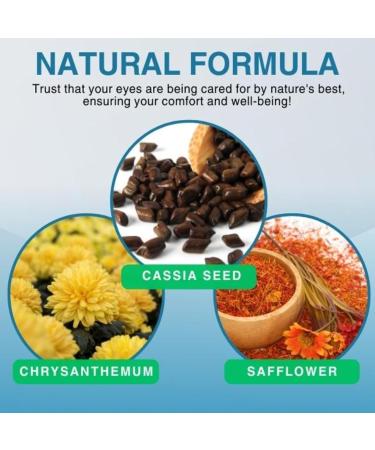 IFFANY Eye Relief Ointment Nighttime Dry Eye Ointment Quickly and Effectively Relieves Eye Fatigue Dryness Redness and Pain - Buy Online on GoSupps.com