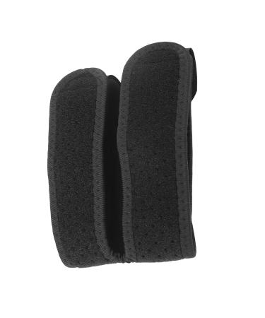 ZJchao Adjustable Patella Knee Strap - Breathable Fabric Silicone Support for Running Cycling Fitness & Yoga - Perfect for Ball Sports (Black - Buy Online on GoSupps.com