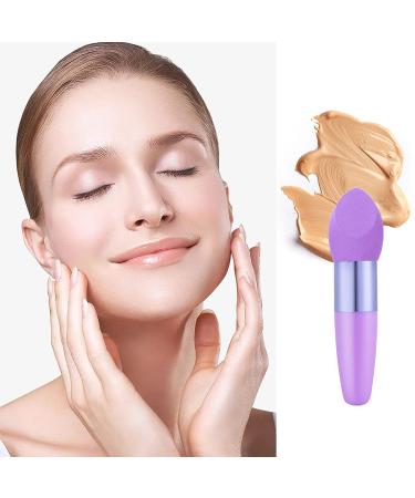 3-Piece Professional Makeup Sponge Set with Handle and Powder Puff - Ideal for Foundation, Powder, and Liquid Makeup Application - Buy Online on GoSupps.com