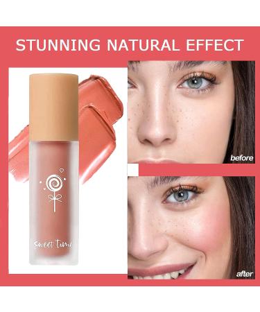 Profusion Matte Liquid Blush for Cheeks - Lightweight & Skin-friendly | Enhance Complexion & Define Face Shape with Natural Finish | Advanced Makeup Tool (03) - Buy Online on GoSupps.com