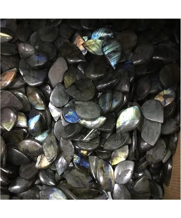 Natural Crystal Rough Nature Lightning Blue and Yellow Labradorite Stone Crystal Moonstone Rough Polished Crystal Jewelry Pendant Accessories Natural Stone Stone Mineral Specimen - Buy Online on GoSupps.com