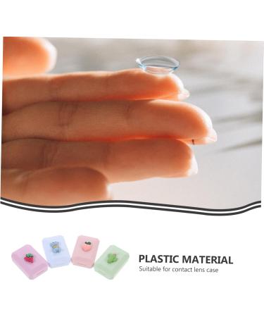 Solustrie 8-Pack Contact Lens Case Durable Plastic Terrarium & Glass Containers for Travel | Eye Care Accessories & Lens Bags - Buy Online on GoSupps.com