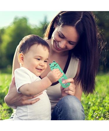YAPROMO Cartoon Remote Teether Toy | Silicone Chew for Babies 3-18 Months | BPA-Free Pink Pig Teething Toy - Buy Online on GoSupps.com