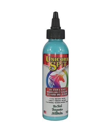 Unicorn SPiT 5770006 Gel Stain and Glaze, Zia Teal 4.0 FL OZ Bottle - Buy Online on GoSupps.com