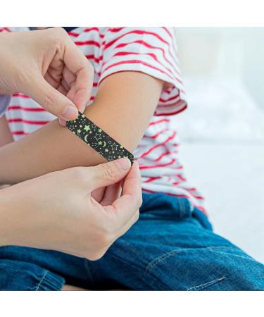 Healvian 100pcs Glow in the Dark Cartoon Star Wound Patches - Fun & Effective Bandages for Kids - Buy Online on GoSupps.com