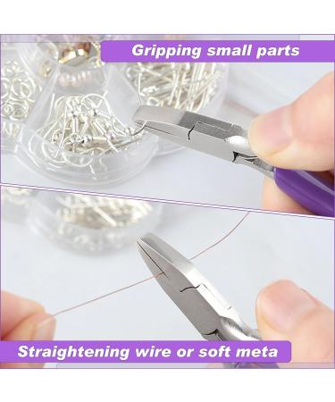 Mini Flat Nose Pliers 3 - Duckbill Miniature Pocket Pliers for Jewelry Making - Buy Online on GoSupps.com