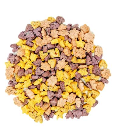 No Furries Delights Treats 100% All Natural Mini Bites for Rabbit Hamster Guinea Pig Chinchilla Pet Rat Mice Gerbil Bird Healthy Enrichment Bonding Rewarding Training (Very Fruity Variety Pack 50g)